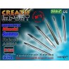 Pack de 5 lames compatibles avec plotter Graphtec CB9U 45°